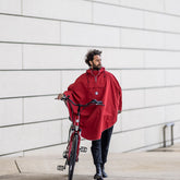 Cape de pluie pour vélo et cycliste unisexe / mixte 100% recyclé de marque française sur meanwhile boutique